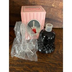 VTG NOS Avon Crystalsong Timeless Ultra-Cologne 4 oz Bell Decanter with Box